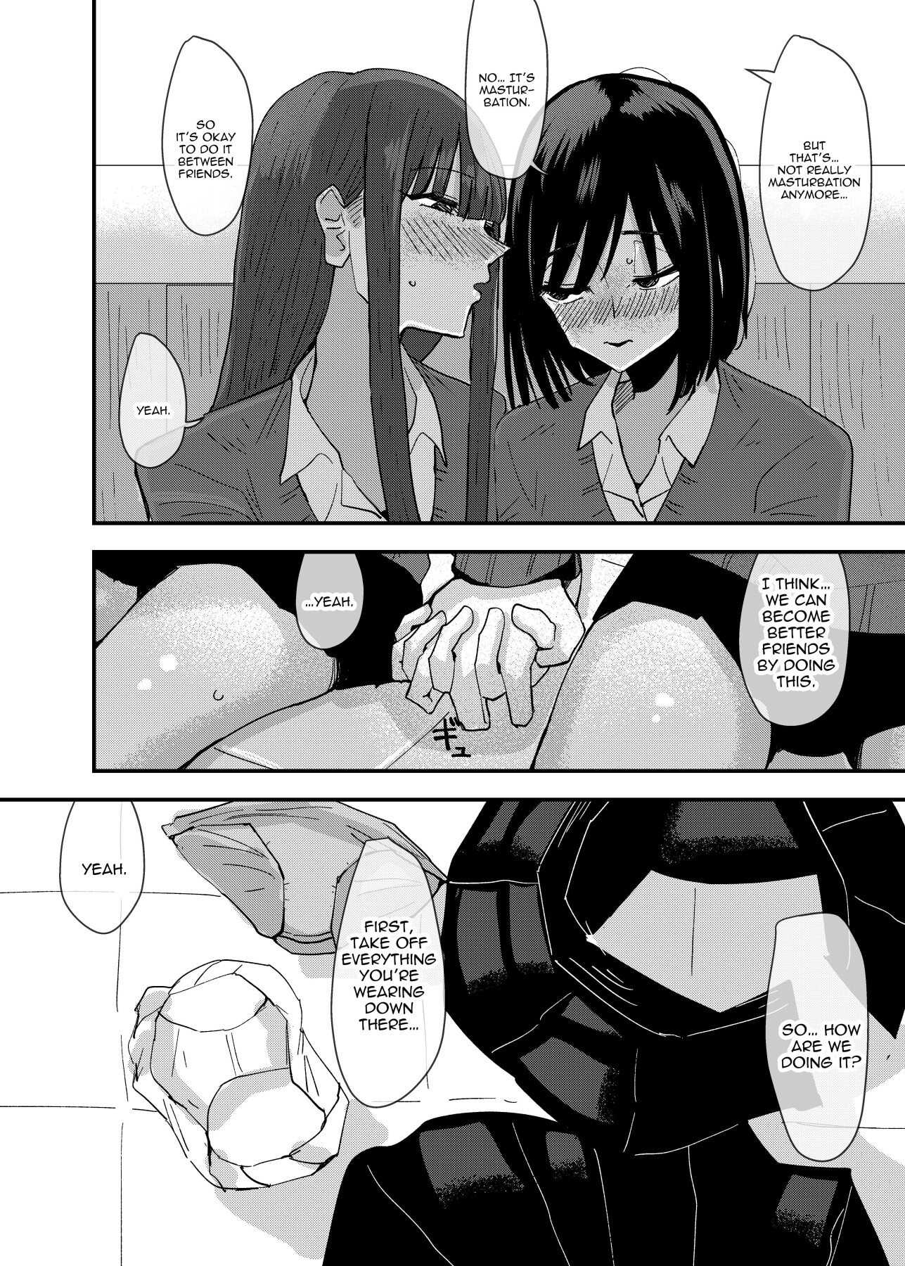 Hentai Manga Comic-A Story About Masturbating To My Friend-Read-27